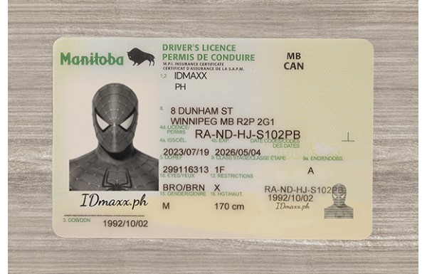 Manitoba ID (2026 Version)