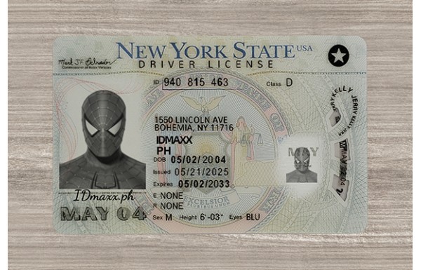 New York Dirvers Licence (2025 Version)