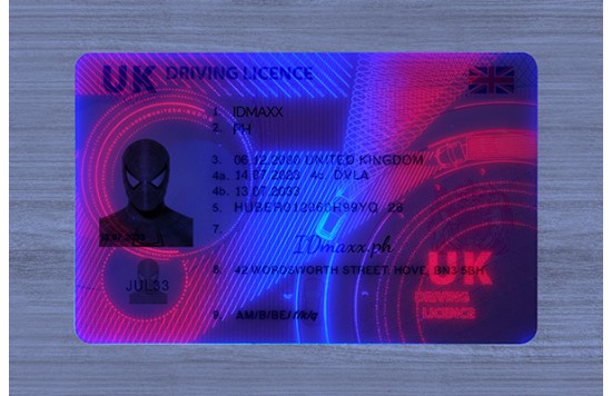 UK scannable card