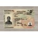 Georgia Fake id front side