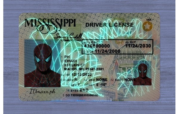 Mississippi Dirvers Licence