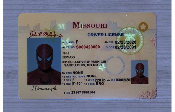 Missouri Dirvers Licence