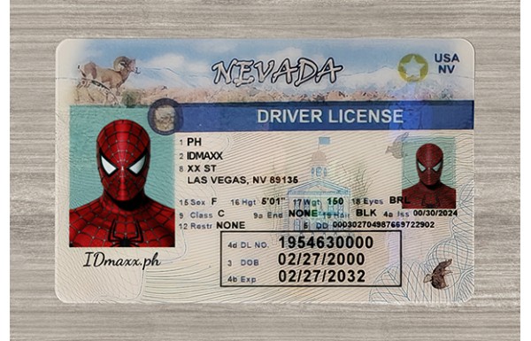 Nevada Dirvers Licence