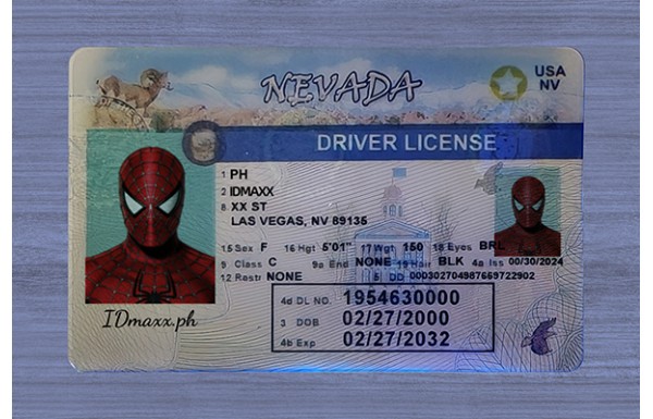 Nevada Dirvers Licence
