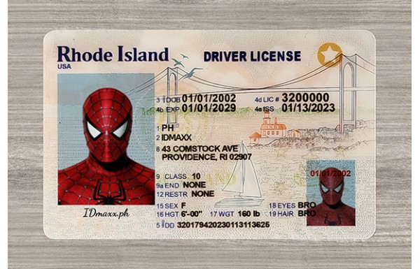 Rhode Island Dirvers Licence