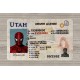 Utah Fake id front side
