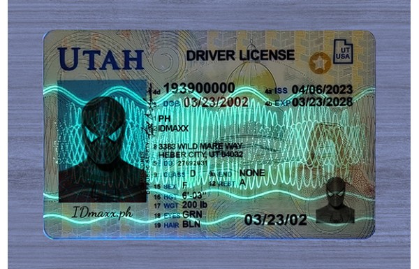 Utah Dirvers Licence