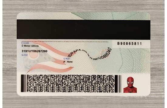 Ohio Fake id front side