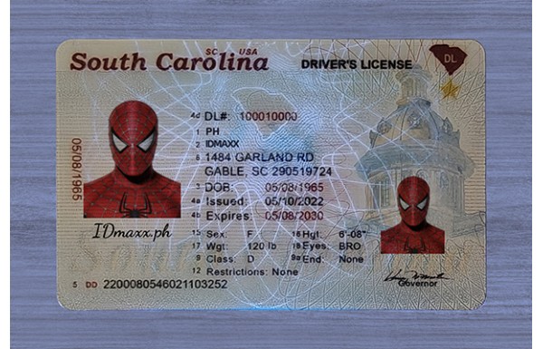 South Carolina IDs