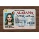 Alabama Fake id front side
