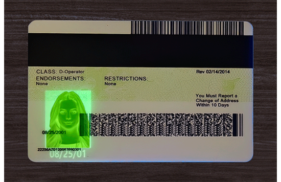 Arizona Fake id front side