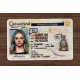 Connecticut Fake id front side