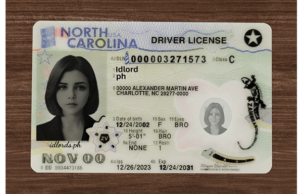 North Carolina IDs (2025 Version)