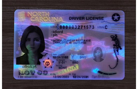North Carolina IDs (2025 Version)