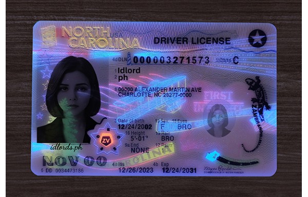 North Carolina IDs (2025 Version)