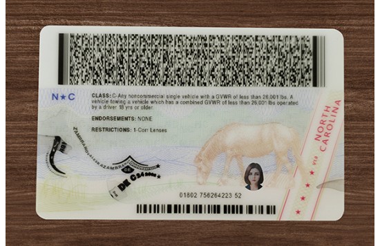 North Carolina IDs (2025 Version)