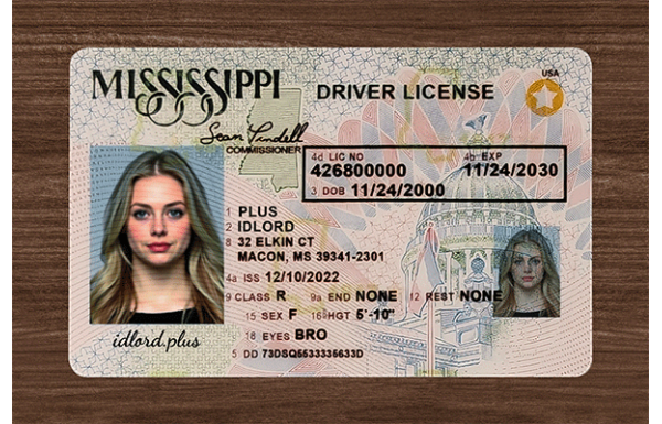 Mississippi Dirvers Licence