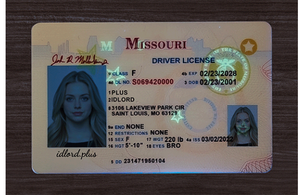 Missouri Dirvers Licence