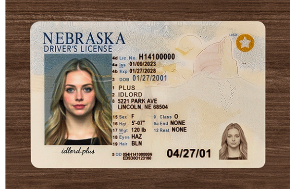 Nebraska Dirvers Licence