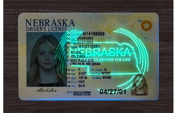 Nebraska Dirvers Licence
