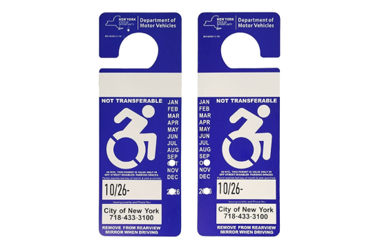 New York Disabled Parking Permit