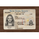 New York Fake id front side