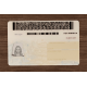 New York Fake id front side