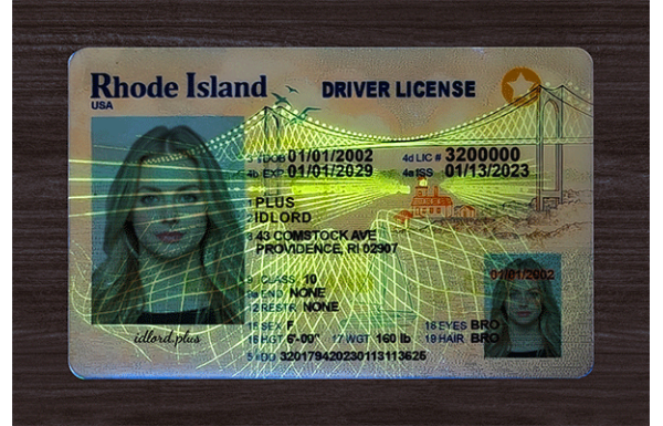 Rhode Island Dirvers Licence