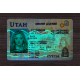 Utah Fake id front side